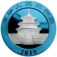 2019 “Space Blue” Panda – 30g. 999+ Fine Silver – Limited Edition